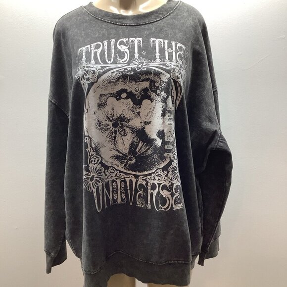 Pretty Rebellion Size XXL Trust The Universe Sweatshirt. New With Tags - Picture 1 of 7